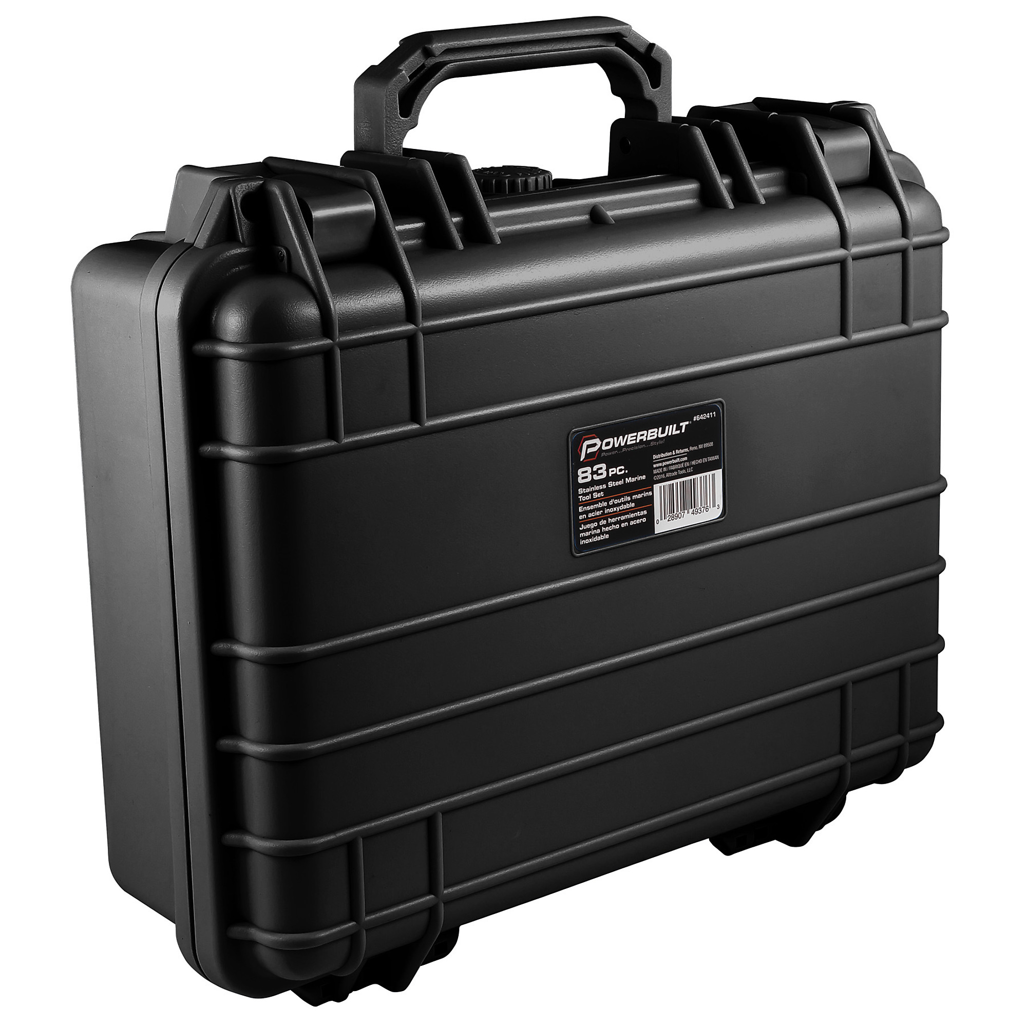Powerbuilt, 83 Piece Stainless Steel Marine Tool Set, Pieces (qty.) 83 Model# 642411
